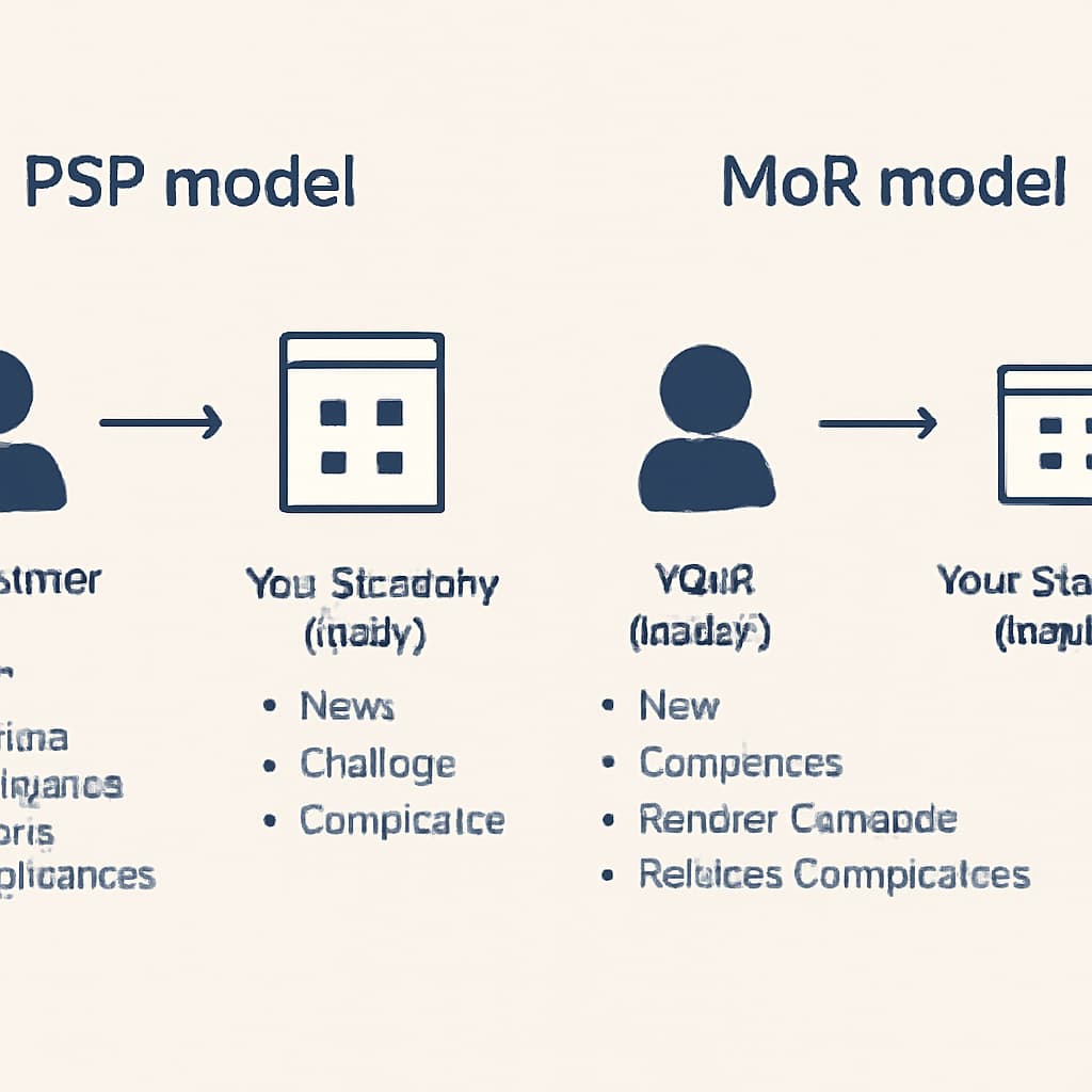 When to Choose MoR Over a PSP: A Practical Guide for SaaS and Digital Products